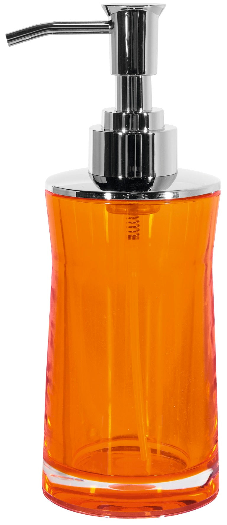 SYDNEY-ACRYLIC CLEAR ORANGE DOSIFICADOR 18.5 CM