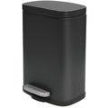 AKIRA MATT-BLACK 5L cubo PEDAL 30cm