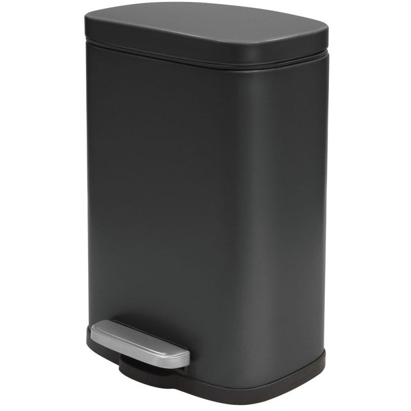 AKIRA MATT-BLACK 5L cubo PEDAL 30cm